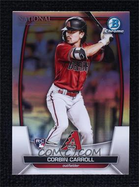 2023 Topps National Convention Wrapper Redemption - Bowman Chrome Baseball #MLB-3 - Veterans and Rookies - Corbin Carroll