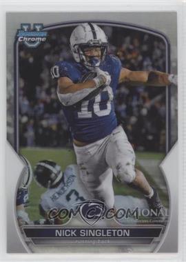 2023 Topps National Convention Wrapper Redemption - Bowman University Chrome Football #BU-23 - Nick Singleton