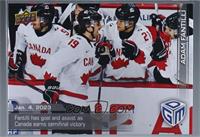 (Jan. 4, 2023) - Adam Fantilli Has Goal and Assist, Canada Earns Semifinal Vict…