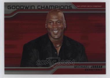 2023 Upper Deck Goodwin Champions - Platinum - Red Rainbow #P51 - Horizontal - Michael Jordan