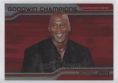 2023 Upper Deck Goodwin Champions - Platinum - Red Rainbow #P51 - Horizontal - Michael Jordan