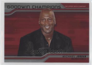 2023 Upper Deck Goodwin Champions - Platinum - Red Rainbow #P51 - Horizontal - Michael Jordan