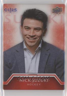 2024 Upper Deck Authenticated Snapshots - [Base] - Red #SM-NS - Nick Suzuki /25