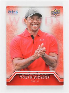 2024 Upper Deck Authenticated Snapshots - [Base] - Red #SM-TW - Tiger Woods /25