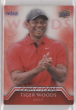 2024 Upper Deck Authenticated Snapshots - [Base] - Red #SM-TW - Tiger Woods /25