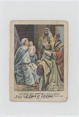 1878-1936 Eaton & Mains Berean Lesson Pictures - [Base] #32-4-1 - The Wise Men Visit the Child Jesus [Poor to Fair]