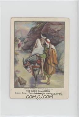1878-1936 Eaton & Mains Berean Lesson Pictures - [Base] #36-4-3 - The Good Samaritan [Poor to Fair]
