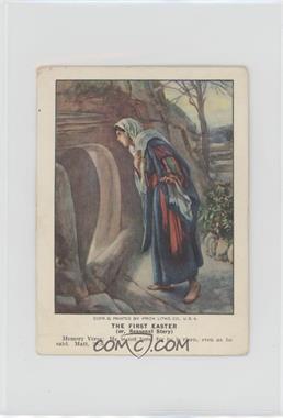 1878-1936 Eaton & Mains Berean Lesson Pictures - [Base] #44-1-13 - The First Easter [Good to VG‑EX]