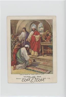 1878-1936 Eaton & Mains Berean Lesson Pictures - [Base] #45-1-7 - Helpers Like Jesus [Good to VG‑EX]