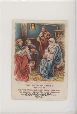 1878-1936 Eaton & Mains Berean Lesson Pictures - [Base] #8-51-4 - The Birth of Christ [Poor to Fair]