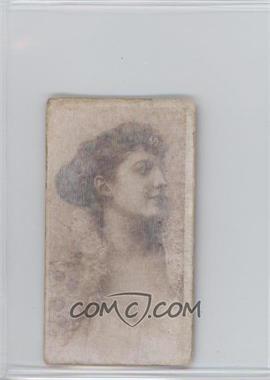 1880s-90s Anonymous Actors and Actresses - Tobacco [Base] - Blank Back #_NoN - Unknown Actress [COMC RCR Poor]