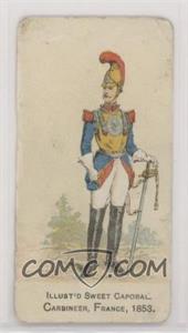 1887 Kinney Tobacco Sweet Caporal Military and Naval Uniforms - Tobacco N224 - Collection No. Back #_CAFR - Carbineer, France, 1853 [Good to VG‑EX]