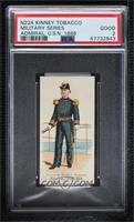 Admiral, USN 1886 [PSA 2 GOOD]