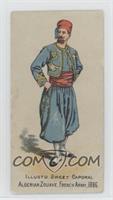 Algerian Zouave, French Army, 1886 [Good to VG‑EX]