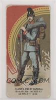 Bavarian Infantry Germany - 1886 [Poor to Fair]