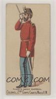 Colonel, 2nd Corps Cadets, Mass. V.M. [Good to VG‑EX]