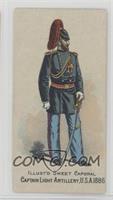 Captain Light Artillery, U.S.A. 1886