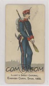 1887 Kinney Tobacco Sweet Caporal Military and Naval Uniforms - Tobacco N224 #_ECSP.1 - Engineer Corps, Spain, 1853 [Good to VG‑EX]