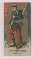 Foot Chasseur-Trumpeter Spain - 1886