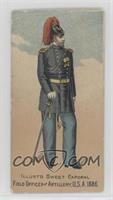 Field Officer of Artillery, U.S.A. 1886