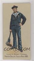 French Sailor, French Navy 1886