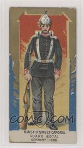 1887 Kinney Tobacco Sweet Caporal Military and Naval Uniforms - Tobacco N224 #_GURG - Guard Royal, Germany 1886 [Good to VG‑EX]