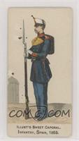 Infantry, Spain, 1853 [Poor to Fair]