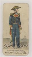 Naval Officer, Spain, 1853 [Good to VG‑EX]