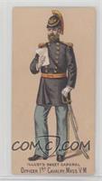 Officer, 1st Cavalry, Mass. V.M.