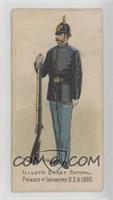 Private of Infantry, USA 1886