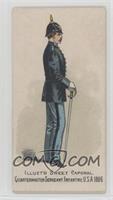 Quartermaster-Sergeant, Infantry, USA 1886