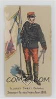 Standard Bearer, French Army, 1886 [Poor to Fair]