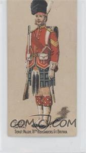 1887 Kinney Tobacco Sweet Caporal Military and Naval Uniforms - Tobacco N224 #_SM78 - Serg't. Major, 78th Highlanders, Gt. Britain