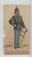 Sergeant-Major of Cavalry, USA 1886 [Poor to Fair]