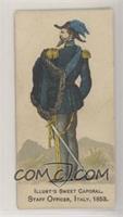 Staff Officer, Italy, 1853