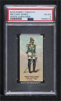 White Cuirassier, Germany - 1886 [PSA 4 VG‑EX]