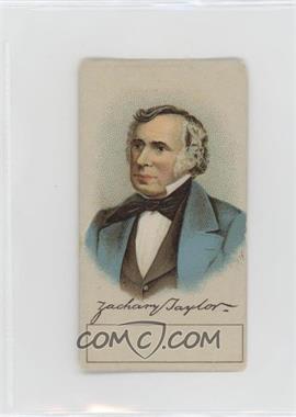 1890 AET Presidents Cards - Tobacco N428 #_ZATA - Zachary Taylor
