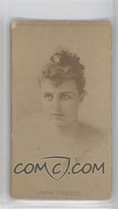 1890s Sweet Caporal Actors and Actresses - Tobacco N245 - Absolutely Pure Back #_ANOK - Anna O'Keefe [Good to VG‑EX]