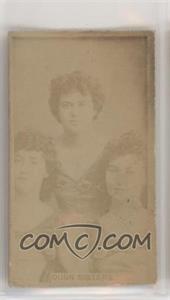 1890s Sweet Caporal Actors and Actresses - Tobacco N245 - Absolutely Pure Back #_DUSI - Dunn Sisters [Poor to Fair]