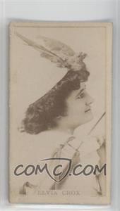1890s Sweet Caporal Actors and Actresses - Tobacco N245 - Absolutely Pure Back #_ELCR.1 - Elvia Crox