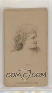 1890s Sweet Caporal Actors and Actresses - Tobacco N245 - Absolutely Pure Back #_ISRU - Isadore Rush