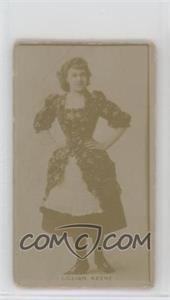 1890s Sweet Caporal Actors and Actresses - Tobacco N245 - Absolutely Pure Back #_LILK - Lillian Keene [Good to VG‑EX]