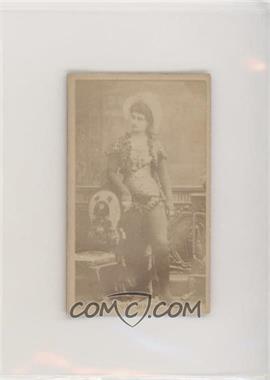 1890s Sweet Caporal Actors and Actresses - Tobacco N245 - Blank Back #_EVWA - Eva Ward