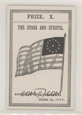 1891 Prof. Godspeed The Game of American Patriots - [Base] #PRIZE - The Stars and Stripes