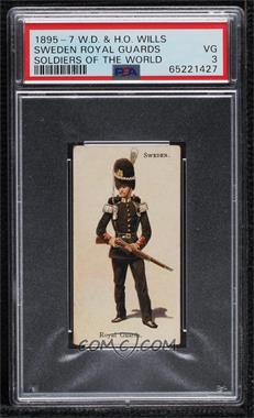 1895 Wills Soldiers of the World - Tobacco [Base] #SWRG - Sweden - Royal Guards [PSA 3 VG]