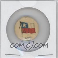 1896 ATC National Flag Pins - Tobacco P6 - Sweet Caporal Blue Ink Small Font Whitehead & Hoag #_CHIL - Chili [Good to VG‑EX]