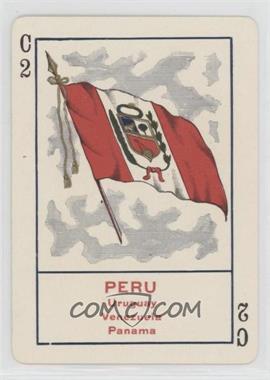 1896 Cincinnati Game of Flags - No. 1111 - 4 Flag Back #C2.3 - Peru