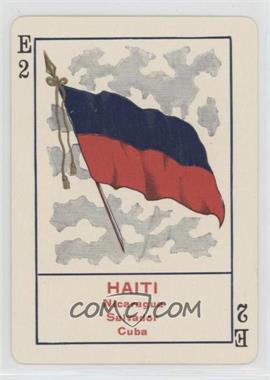 1896 Cincinnati Game of Flags - No. 1111 - 4 Flag Back #E2.2 - Haiti [Good to VG‑EX]
