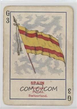 1896 Cincinnati Game of Flags - No. 1111 - 4 Flag Back #G3.1 - Spain [Good to VG‑EX]