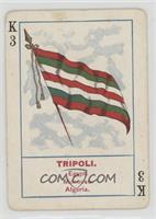 Tripoli (Red, White and Green Stripes) [Poor to Fair]